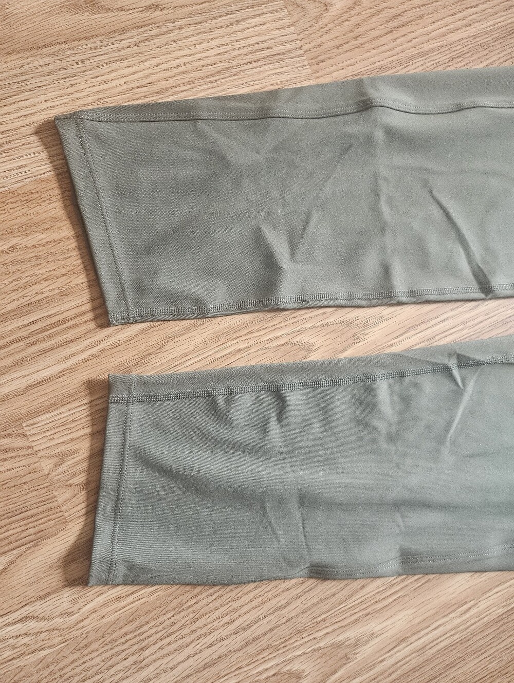 Women Active Pant Olive Polyester Sport Running Yoga Pant Athletic Size XL New - Picture 12 of 13